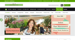 Desktop Screenshot of iwantflower.com